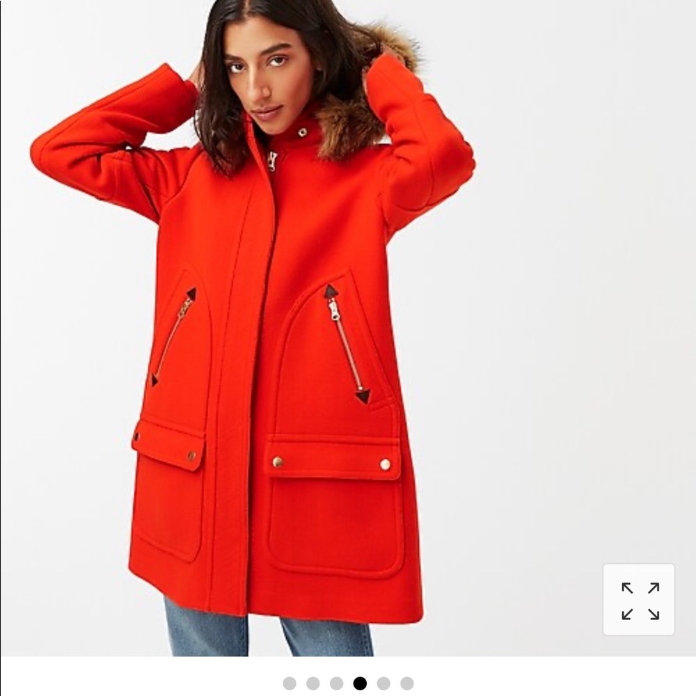 JCrew Chateau parka in Italian stadium-cloth wool